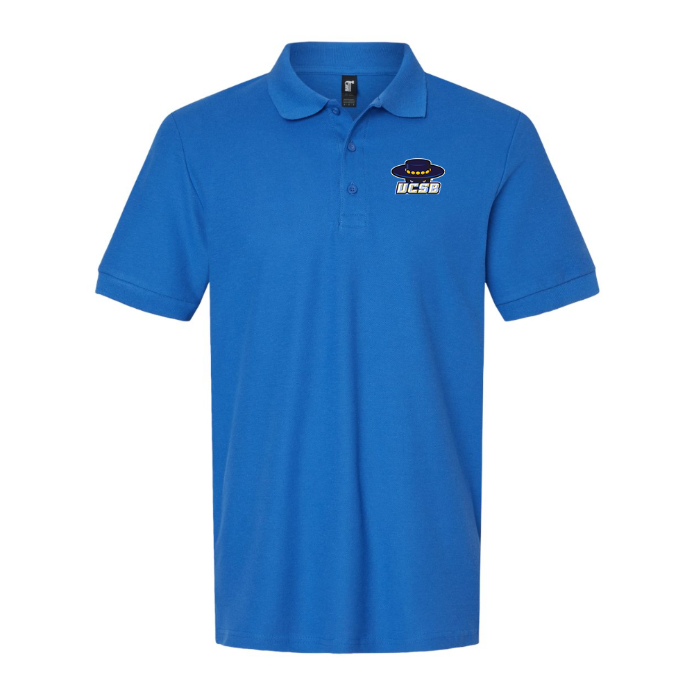 Men's UCSB Gauchos Gildan Hammer Pique Polo
